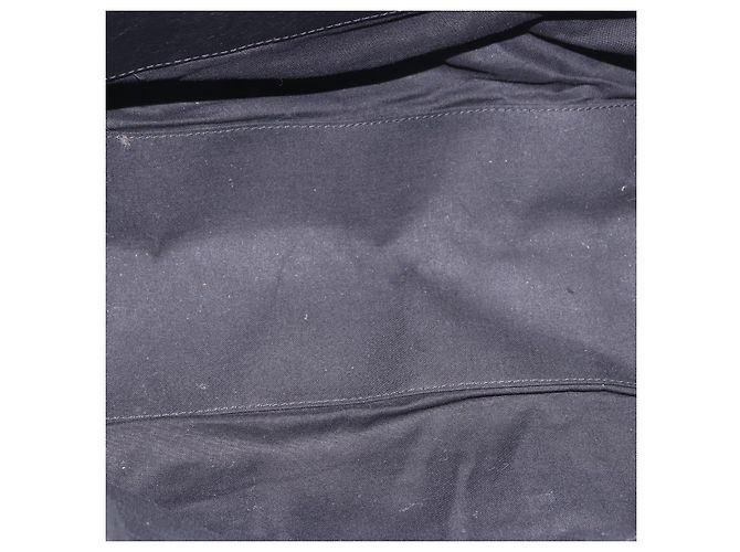 BALENCIAGA Bazaar Shopper M Tote Bag Leather Blue Silver 443097 - vista 11