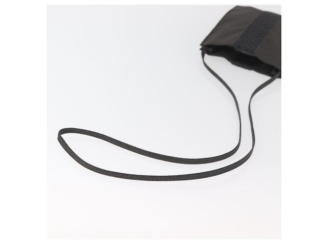 Hermès HERMES Her Line Pochette Shoulder Bag Canvas Gray - vista 7