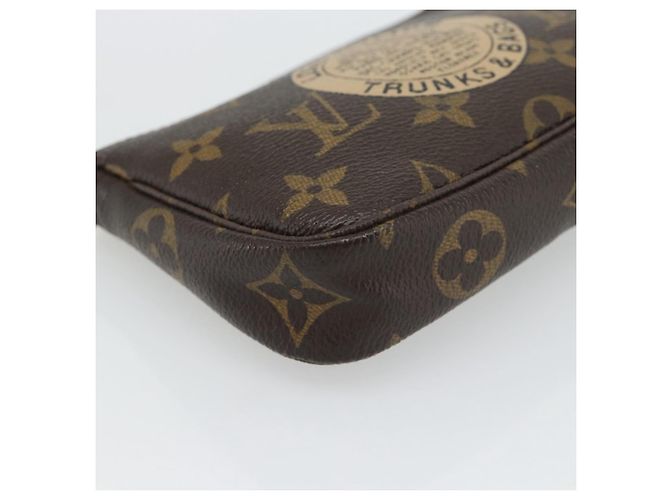 LOUIS VUITTON Monogram Mini Pochette Accessoires Pouch T&B M60153 - vue 15