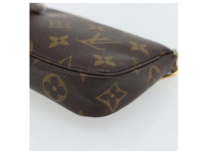 LOUIS VUITTON Monogram Mini Pochette Accessoires Pouch T&B M60153 - vue 16