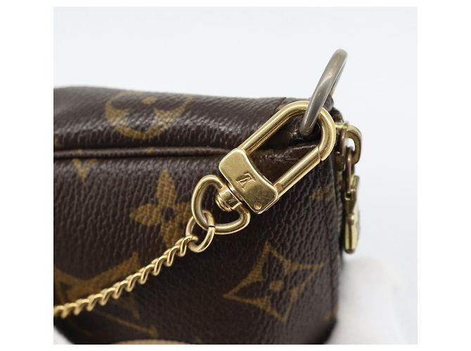 LOUIS VUITTON Monogram Mini Pochette Accessoires Pouch T&B M60153 - vue 18