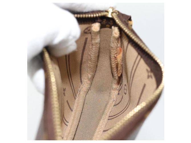 LOUIS VUITTON Monogram Mini Pochette Accessoires Pouch T&B M60153 - vue 20