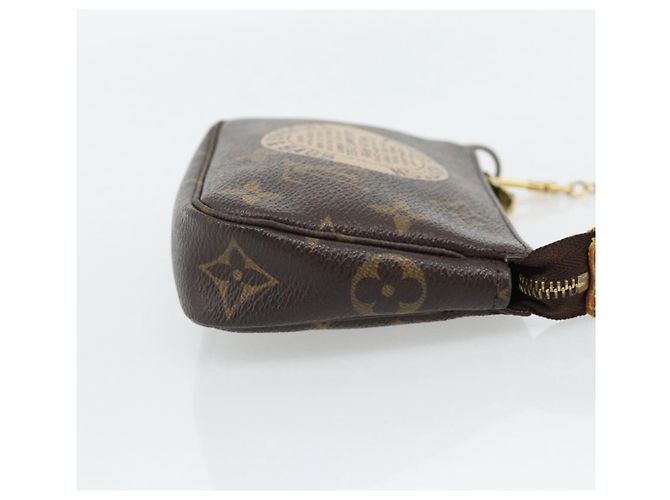 LOUIS VUITTON Monogram Mini Pochette Accessoires Pouch T&B M60153 - vue 4