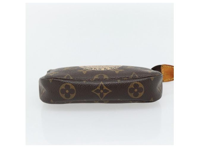 LOUIS VUITTON Monogram Mini Pochette Accessoires Pouch T&B M60153 - vue 5