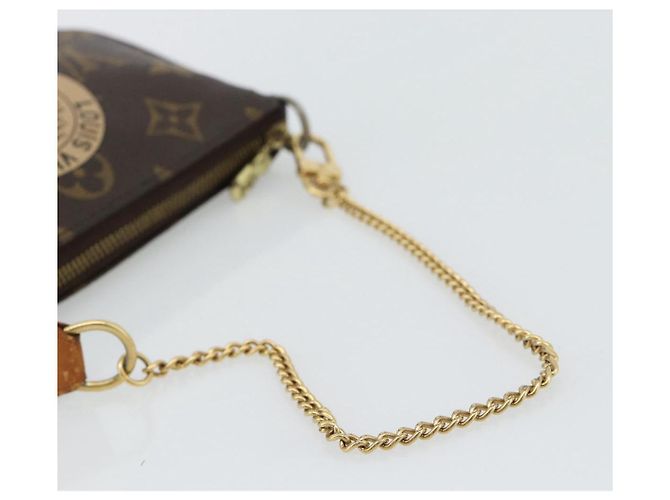 LOUIS VUITTON Monogram Mini Pochette Accessoires Pouch T&B M60153 - vue 7