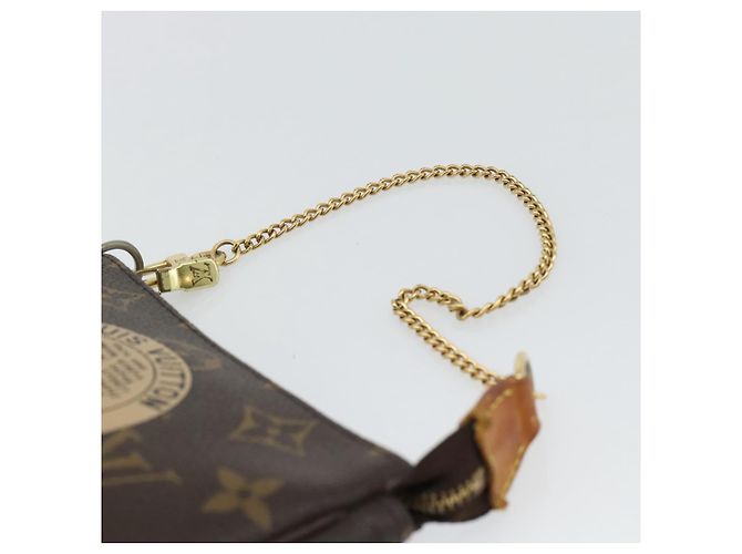 LOUIS VUITTON Monogram Mini Pochette Accessoires Pouch T&B M60153 - vue 8