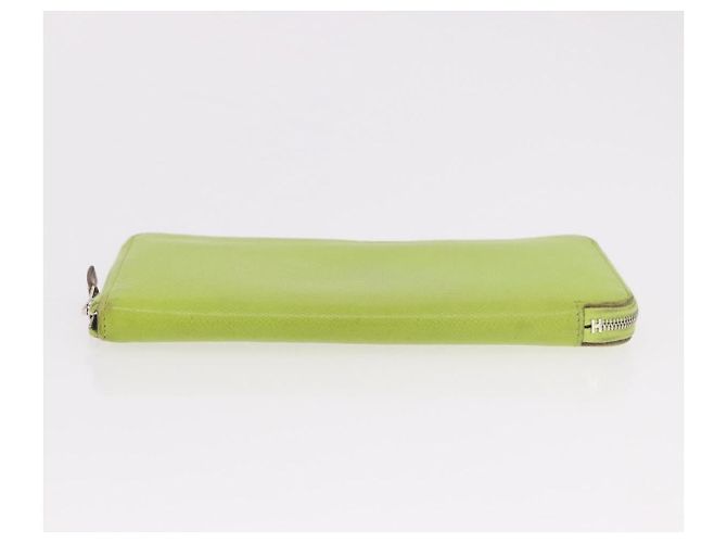Hermès HERMES Azap Long Silk In Long Wallet Leather Green Silver - vista 6