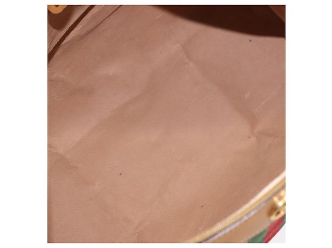 GUCCI Micro GG Supreme Web Sherry Line Bag PVC Beige 002 39 0168 - vista 11