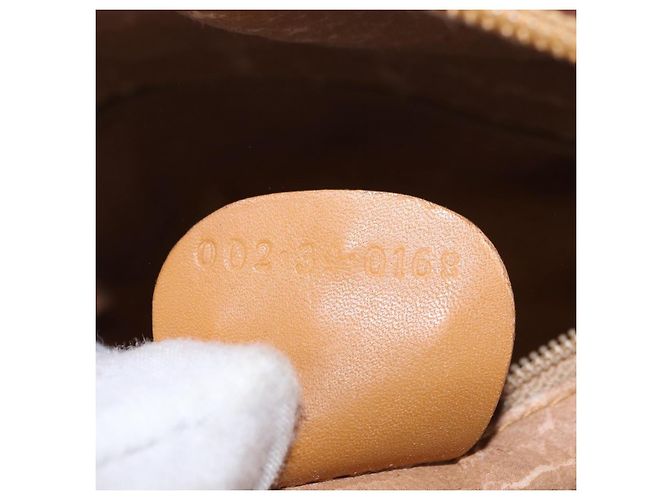 GUCCI Micro GG Supreme Web Sherry Line Bag PVC Beige 002 39 0168 - vista 12