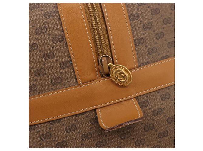 GUCCI Micro GG Supreme Web Sherry Line Bag PVC Beige 002 39 0168 - vista 18