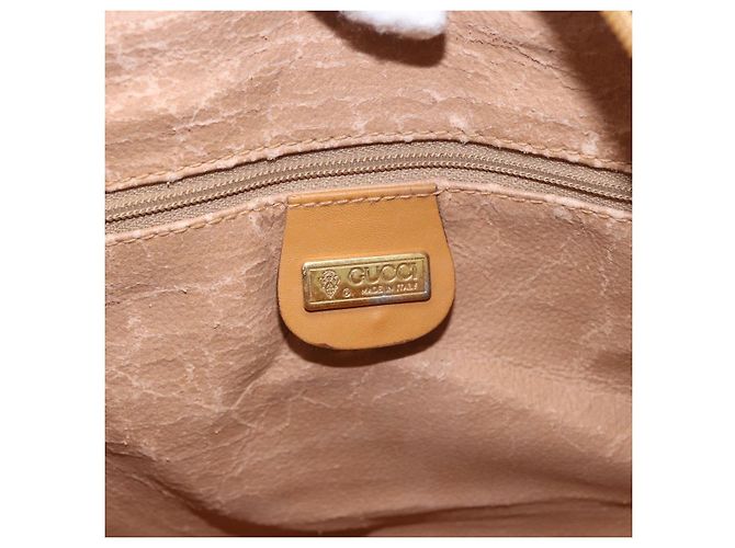 GUCCI Micro GG Supreme Web Sherry Line Bag PVC Beige 002 39 0168 - vista 20