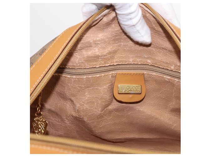 GUCCI Micro GG Supreme Web Sherry Line Bag PVC Beige 002 39 0168 - vista 21