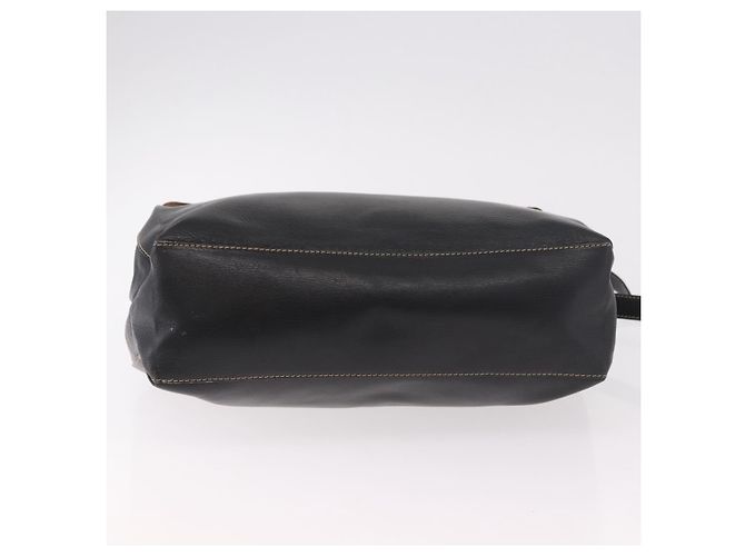 LOEWE Velazquez Hand Bag Leather 2way Black Gold - vista 5