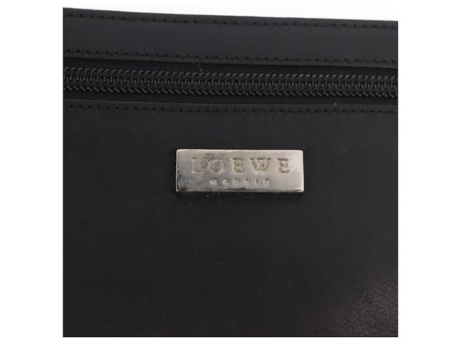 LOEWE Tote Bag Pele Preto Prata - vista 11