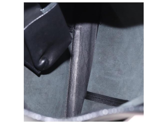 LOEWE Tote Bag Pele Preto Prata - vista 12
