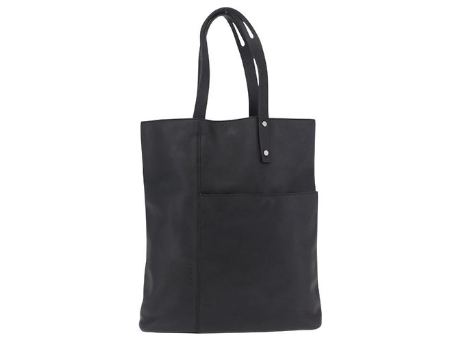 LOEWE Tote Bag Pele Preto Prata - vista 13