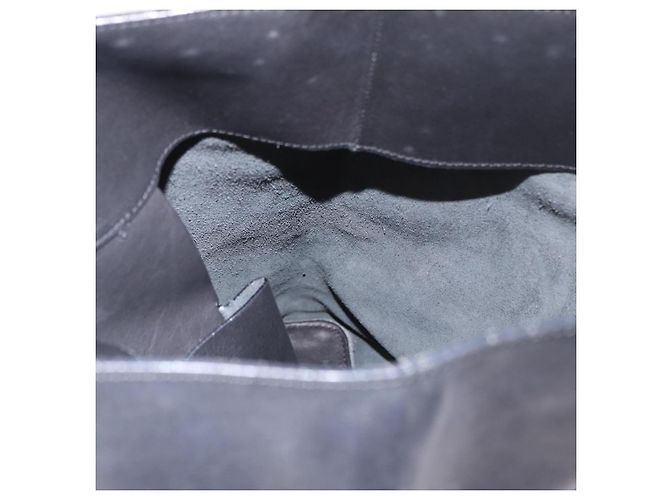 LOEWE Tote Bag Pele Preto Prata - vista 17