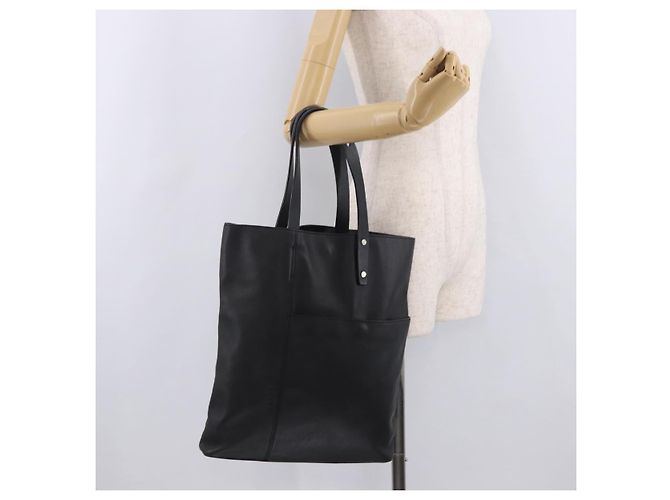 LOEWE Tote Bag Pele Preto Prata - vista 21