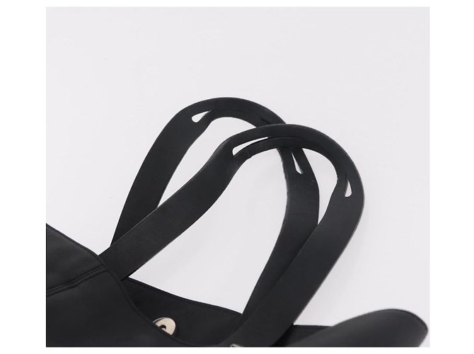 LOEWE Tote Bag Pele Preto Prata - vista 8