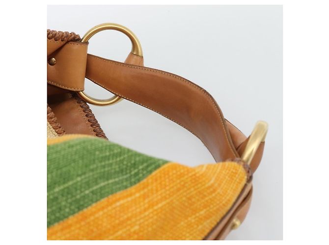 GUCCI Schultertasche Canvas Multicolor Gold 114900 - Ansicht 8