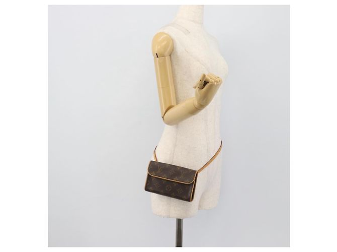 LOUIS VUITTON Monogram Pochette Florentine Waist Bag M51855 LV - vista 20