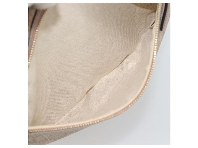 GUCCI GG Supreme Shoulder Bag PVC Leather Pink Gold Tone - vista 11