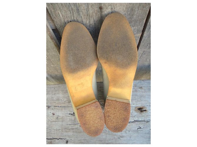 Bally Suisse Scarpe Richelieu Vania in Pelle e Tela Verde Cachi - vista 6
