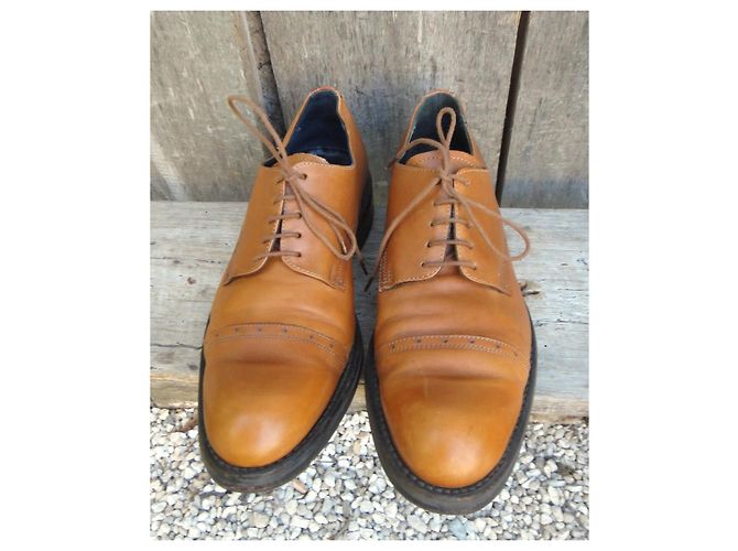 Kenzo Derbies en cuir marron - vue 2