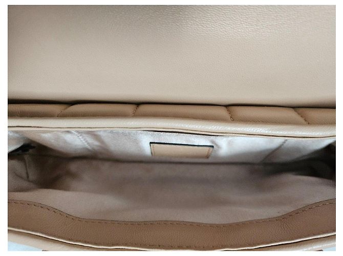 Bolso vertical pequeño Gucci Horsebit 1955 Beige - vista 5