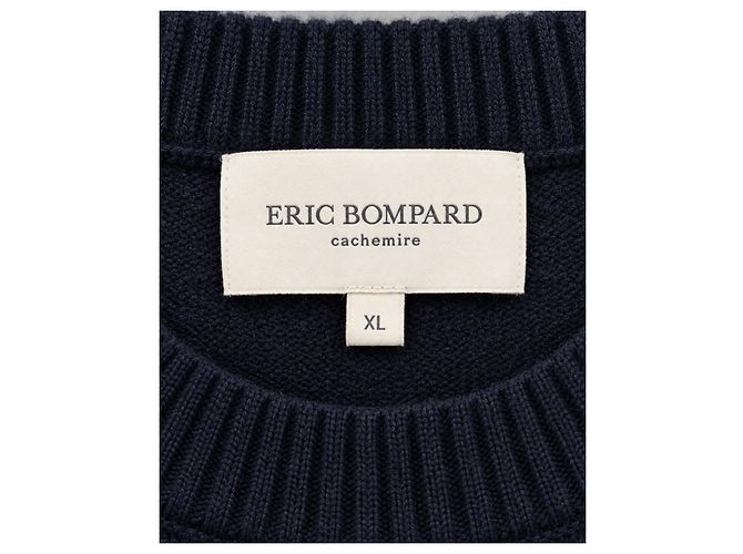 Eric Bompard Kaschmirpullover marineblau Dunkelblau - Ansicht 3