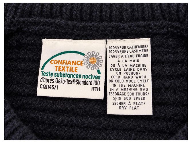 Eric Bompard Kaschmirpullover marineblau Dunkelblau - Ansicht 5