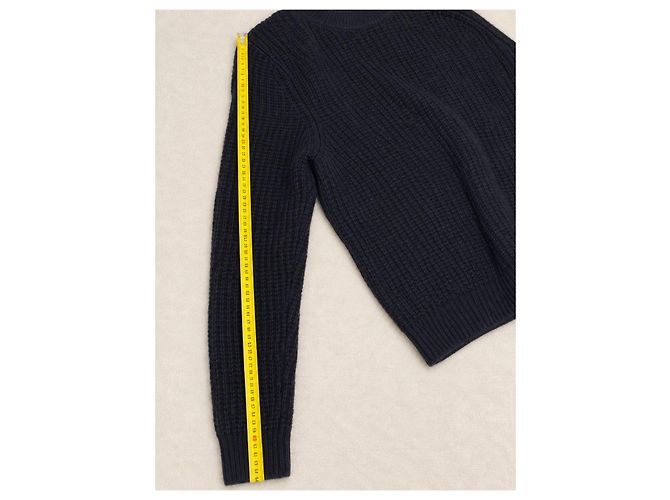 Eric Bompard Kaschmirpullover marineblau Dunkelblau - Ansicht 6