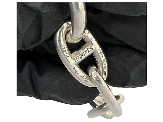 Hermès Bracciale Hermes Chaine d'Ancre GM 14-Link Argento - vista 3