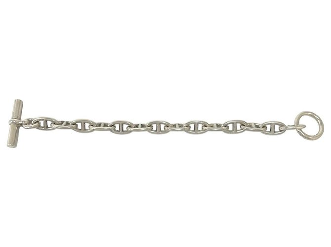 Hermès Bracciale Hermes Chaine d'Ancre GM 14-Link Argento - vista 5