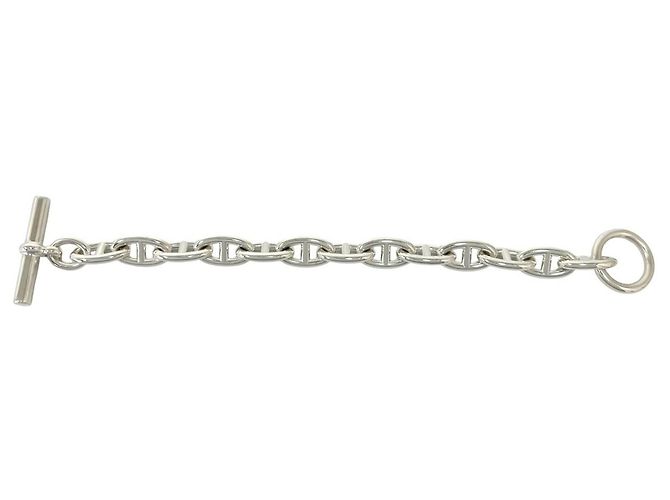 Hermès Pulsera Hermes Chaine d'Ancre Plata - vista 5