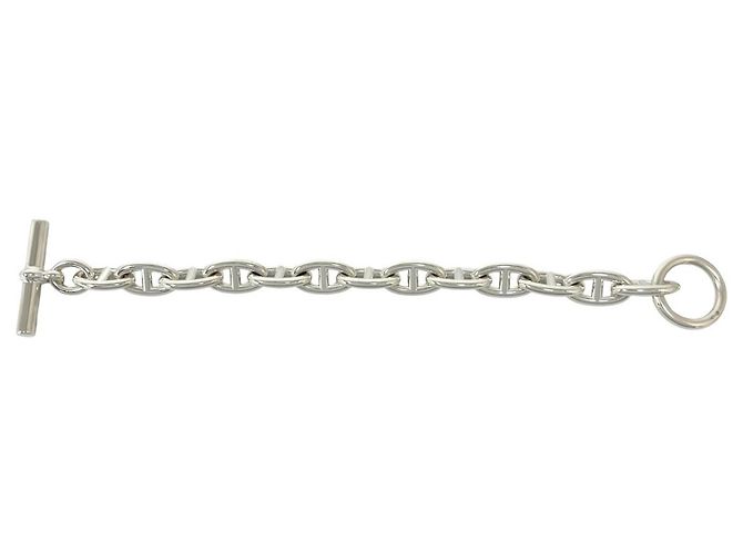 Hermès Pulsera Hermes Chaine d'Ancre Plata - vista 6