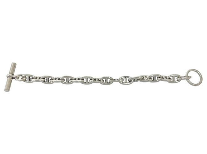 Hermès Pulsera Hermes Chaine d'Ancre MM Plata - vista 5
