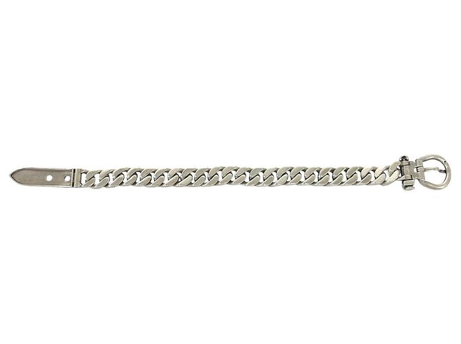 Hermès HERMES Vintage Boucles Sellier PM Bracelet Argento - view 6