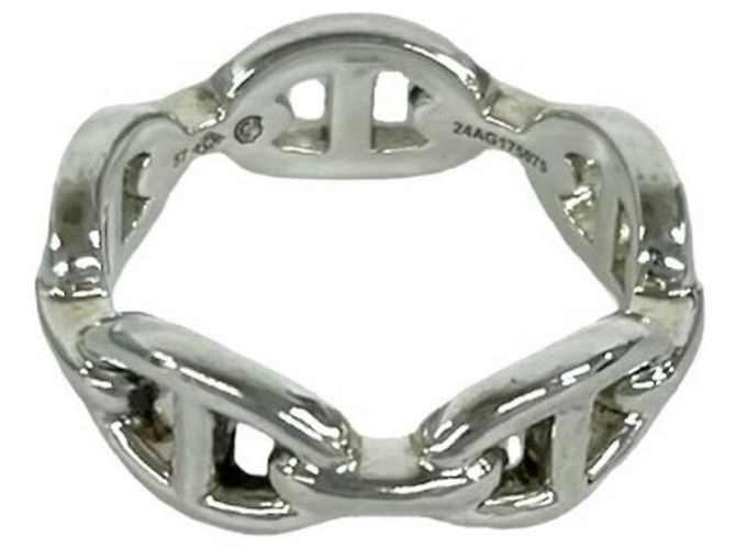 Ring Hermès Anello Hermes Enchainée PM in argento sterling - vista 6