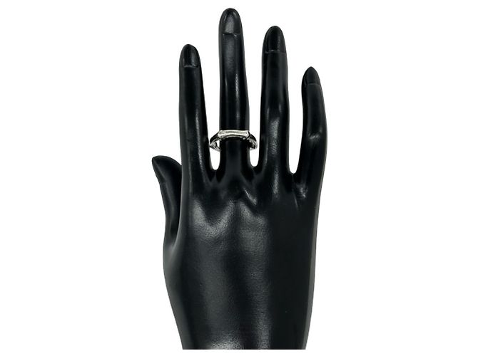 Autre Marque Anello Tiffany Vintage Bamboo Argento - vista 2