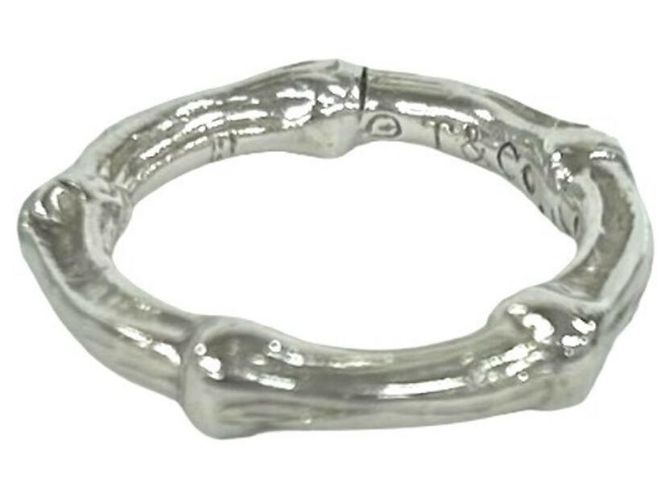 Autre Marque Anello Tiffany Vintage Bamboo Argento - vista 6