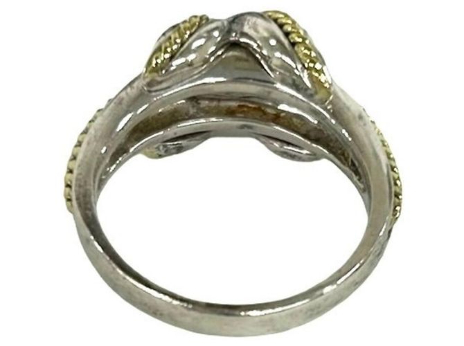 Autre Marque Anello Vintage Signature Tiffany & Co. Argento D'oro - vista 6