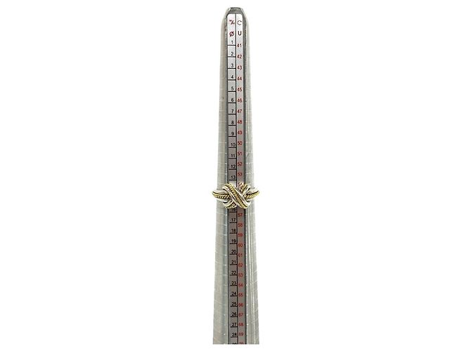 Autre Marque Anello Vintage Signature Tiffany & Co. Argento D'oro - vista 7