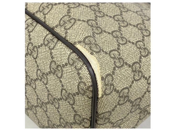 Gucci GG Supreme Tote Bag Braun Beige - Ansicht 6