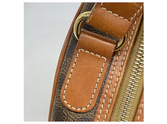 Céline Borsa Celine Macadam Brown Marrone - vista 11