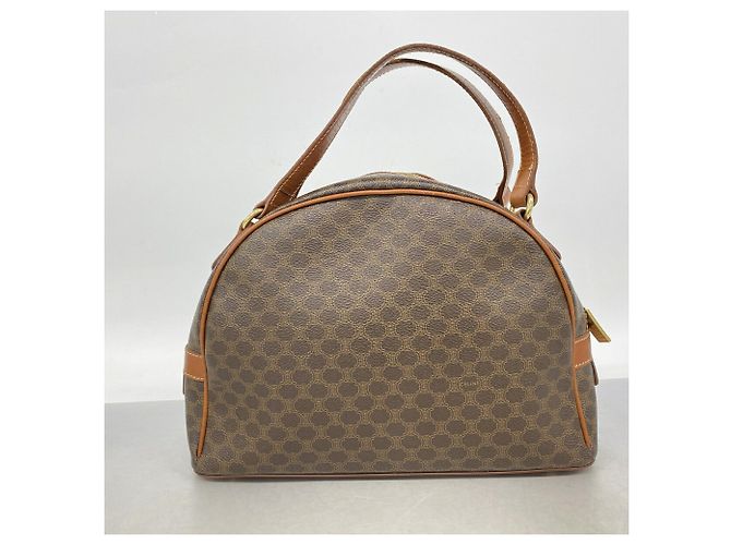 Céline Borsa Celine Macadam Brown Marrone - vista 12