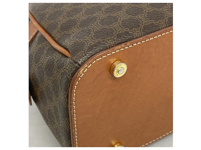 Céline Borsa Celine Macadam Brown Marrone - vista 6
