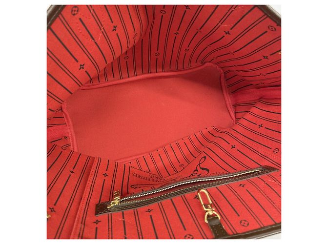 Saco Tote Louis Vuitton Damier Neverfull MM Damier ebene - vista 4