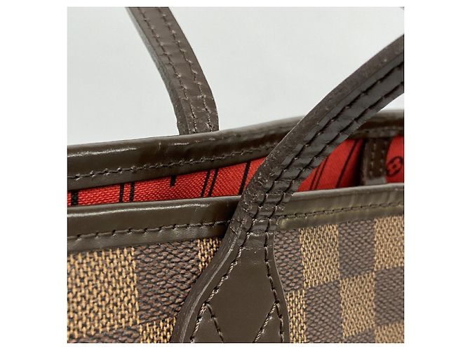 Saco Tote Louis Vuitton Damier Neverfull MM Damier ebene - vista 8