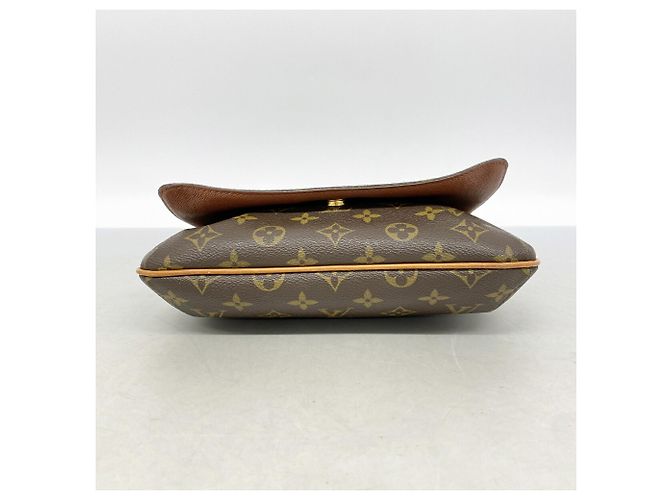 Bolso de hombro Louis Vuitton Monogram Musette Tango Castaño - vista 3